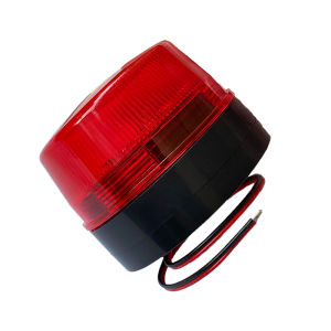 ไฟเตือน Strobe สีแดง 12v 24v 220v กระพริบ Beacon Led ไฟแสดงสถานะสําหรับระบบรักษาความปลอดภัย