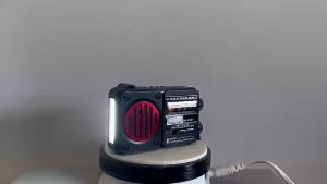 Speaker Bluetooth Full Bass Radio FLECO YN-2313BT Radio FM / AM / SW / Bluetooth / USB / TF / AUX / Senter / Baterai Cas Tipe-C / Salon Bluetooth / Salon Speaker Bluetooth / Salon Bluetooth Karaoke / Speker Blutut / Speaker Aktif / Salon Aktif