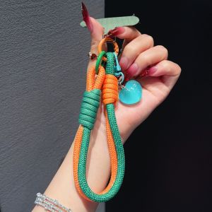 Mobile Phone Lanyard Luxury Braided Wrist Mobile Phone Lanyard Hand-held Pendant Anti-fall Multifunctional Wristband for Oneplus