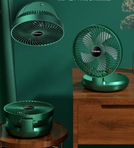Quạt Treo Tường Để Bàn Mini 2in1 Tích điện Dung Lượng Pin Cao Thiết Kế Sang Trọng Trong Nhà Và Gia đình Treo Nhà Vệ Sinh