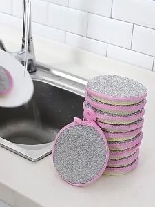 COD Double-Sided Dishwashing Sponges - Perfect For Household Cleaning & Kitchen Tableware!
