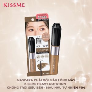 Mascara Chải Đổi Màu Lông Mày Chống Trôi Siêu Bền Kissme Heavy Rotation Coloring Eyebrow EX 8g ( Màu Nâu Tự Nhiên EX #04 )