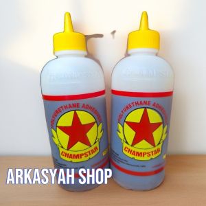 LEM BINTANG PU KUNING 1/2KG 2 BOTOL (LEM CROT LEM MADU LEM BUSA LEM KAYU)