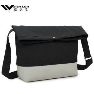 Túi Đeo Vai Nam Dung Tích Lớn Túi Đeo Chéo Thường Ngày Túi Đeo Vai Màu Khối Cho Thanh Thiếu Niên Túi Đeo Vai Mềm Màu Trơn