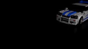 Kyglaring LED Light Kit Suitable for 2 Fast 2 Furious Nissan Skyline GT-R 76917 Building Blocks Decorative Lamp No Lego Building