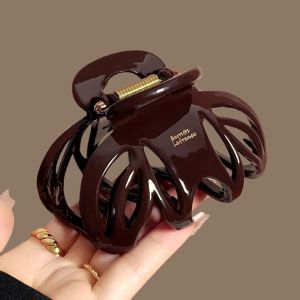 V.C.I | Elegant Versatile Wide Pumpkin Hair Claw for Thick Hair