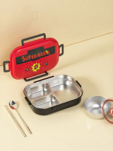 KLEV&KIDS | Children Student Office Worker Portable Insulated Lunch Box