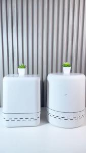 Vusign Tong Sampah Tempat Sampah Simple Elegan Luxury Trash Bin Kamar Mandi Dapur Dengan Tutup Pop-up Kapasitas Besar VS112X