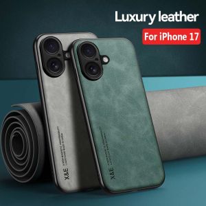 Shockproof Case for iPhone 17 Pro Max 17 Air Protective Cover Magnetic Car Holder Phone Coque Fundas For iPhone 16 Pro 16E