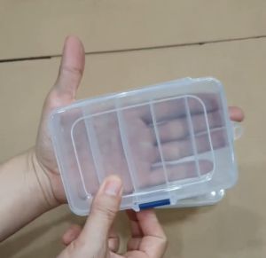 Hộp Nhựa Chia Ngăn Đựng Dụng Cụ Xăm Đựng Trang Sức Phụ Kiện Rất Tiện Lợi