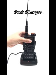 Baofeng K5 Plus Portable Walkie Talkie Handheld Free Antenna Two Way Radio  One Click Frequency Matching 999CH COD
