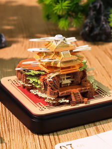 3D Paper Sculpture Calendar Tearable Desktop Decoration Wushan Old King Company Annual Meeting Creative Cultural Gift