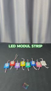LED Modul Strip 1 Mata 12V 24V / Lampu Modul Mata Timbul / 3030 SMD Waterproof
