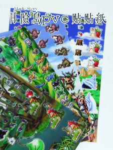 Adventure Island World Alte World Maple Story Stickers Decals Cartoon Themed Educational Toys for Boys And Girls over 10