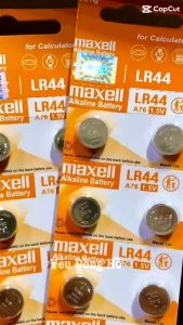 Vỉ 10 viên AG13 A76 LR44 Camelion thay máy tính Casio Pin  - VPP Bảo An