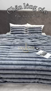 Chăn lông cáo Lasante Celine 3 lớp mềm mượt sang trọng kích thước 2mx2m3