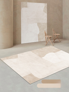 Nordic Leather Washable PVC Carpet Living Room Dustproof Balcony Sun Protection PU Entrance Door Waterproof Mat Home Decor