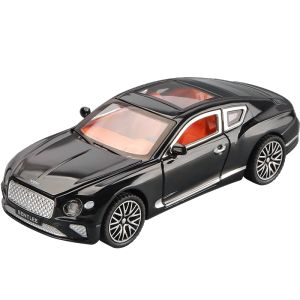 1:32 Scale Bentley Continental GT Alloy Car Model Diecast Car Sound Light Car Lovers Collection Kids Birthday Gift Metal Boys Toys