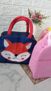 Tas Bekal Anak Karakter Lunch Bag Cooler Makanan Anak Lunch box Anak Tempat Penyimpanan Makanan Anak AVELINE
