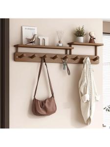 Creative No-drill Wall Coat Rack with Hooks