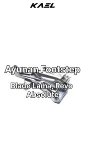 Ayunan Footstep Belakang Revo Absolute & Revo Fit & Blade Lama Dudukan Pangkon Bracket Braket Breket