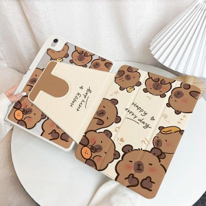 เคสไอแพด Gen10 Gen11 Air6 Air5 ที่ใส่ปากกา กปิบาลา เคสiPadหมุน 360°Air7 Pro11/13 2025 Gen9