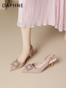 Daphne | Dazzling Summer Bridal Sandals Women High Heels Slim Heels