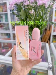 Serum Cao Cấp ROVINA 30ml Dưỡng Trắng Da Cấp Ẩm Chống Nắng Tetrapeptide -Trứng Cá Tầm -Collagen-Trà Xanh