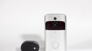 V5 Smart Wireless Video Doorbell Camera HD 720P WiFi Home Security Camera with 2CH Audio Motion Detection Infrared Night