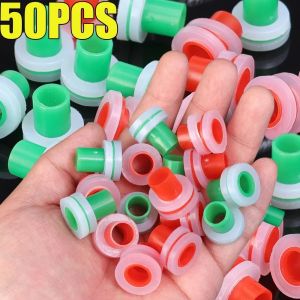 20/50Pcs Faucet Leak-proof Sealing Gasket Replacement Silicone Pipe Sealing Washer Threaded Pipe Fitting Plug Prevent Leakage Sealed Ring Silicone Washers