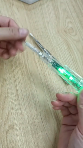 Bút Thử Điện LED Đa Màu Siêu Sáng Kiểm Tra Thông Mạch Phát Hiện Dây Nóng Dây Nguội đo điện áp từ 12V-220V
