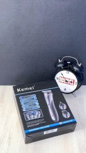 BEST SELLER - FREE Gunting Sasak (1 Pcs) Mesin Cukur Rambut Kemei KM-1407/kKM 1407 Clipper 3 in 1 Alat Cukur Rambut Charger Original