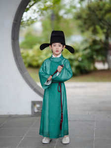 Childrens Hanfu Spring Autumn Style Song Dynasty Ming Dynasty Performance Clothes Boy Summer New Model Traditional Chinese Costume