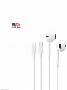 MIVOFIVO | Flat Type-C Interface Wired Earphones