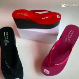 Sandal Wedges Wanita HAK Tinggi 9 cm Kekinian Terbru