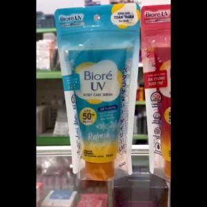 Serum chống nắng body dưỡng thể Bioré UV NL092 dưỡng ẩm chống nước kháng bụi mịn SPF50/PA+++ 150ml