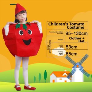 HUANLEPAIDUI | Eco-friendly Fruit & Vegetable Costume for Childrens Dance Performance