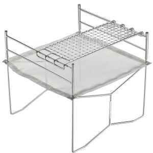 Campingmoon | Stainless Steel Adjustable Light-weight Grill