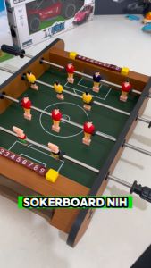 Mainan Sepak Bola Meja Table Football Bahan Kayu Permainan Meja Anak Desktop Soccer Family Game