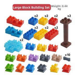 LEKU | Railway Building Toy Connector Accessories
