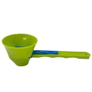 Protein Powder Scoop Mess-Free Sliding Funnel Durable for Whey Supplements Milk Shakes Office Outdoor Fitness Use