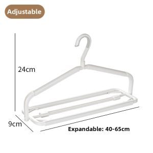 Adjustable Anti-slip Scratch-free Clothes Hanger