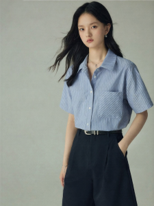 YAKEJIA | Áo Blouse Thoáng Khí Không Ngột Ngạt Phong Cách Trẻ Trung