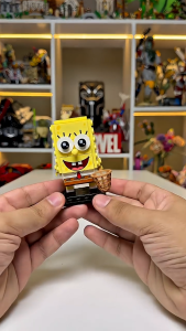 [BrickStory] LEGO BrickHeadz SpongeBob SquarePants Figure (40858)(72 Pieces)