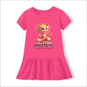 Dress Anak Perempuan Terbaru BALLERINA CAPPUCCINA Untuk Usia 1-8 Thn Daster Anak Kekinian