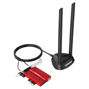 Comfast | Gaming Wireless Network Card 5374M 5G Tri-Band Gigabit PCIE Interface Bluetooth 5.2