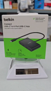 Belkin USB C  Type C to 4 Port USB C Hub / AVC018BTBK / Type C to 4 port Type C Hub Supports up to 10GBPS