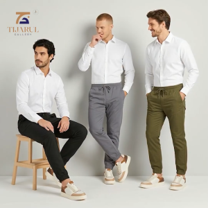 Wholesale Men’s Denim Jogger Pants Bundle Pack 10pcs Nide Denim Stretchable Slim Fit Casual Pants