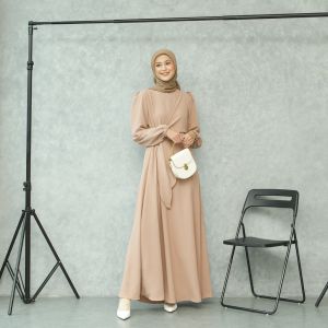 DRESS ZASKIA GAMIS POLOS RAYON CRINCLE IMPORT//ISSEY GAMIS POLOS BUSUI SIZE M/L TO XXL//READY STOK //SIAP SERAGAMAN//OUTFIT POLOS KEKINIAN