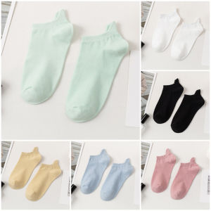 ZEO Summer Ice Cool Socks Invisible Cotton Thin Ultra-thin Breathable Anti-skid Boat Socks